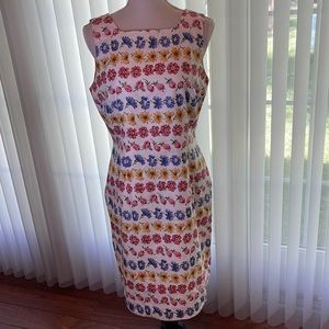 Floral Fitted Sundress sz 8
